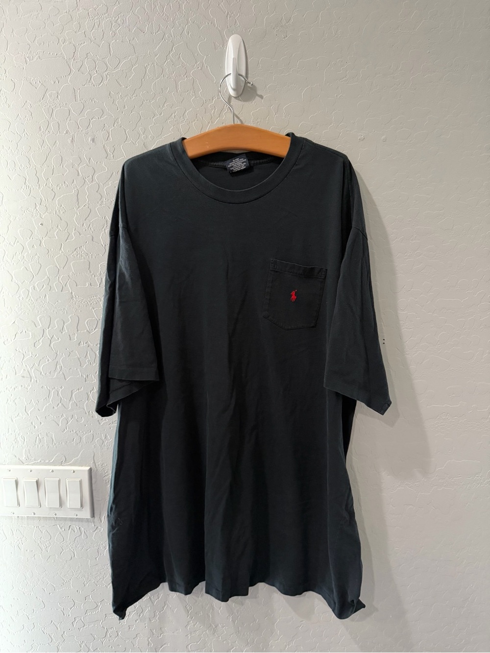 Vintage Polo Ralph Lauren Pocket SS Shirt Size 2XLT Tall Bin 2 - Picture 1 of 6
